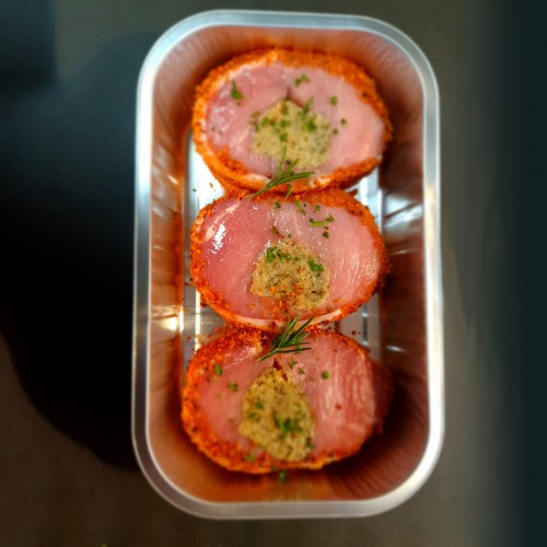 Pork Chops With Herb & Onion Stuffing